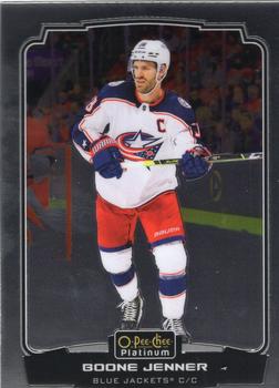#136 Boone Jenner - Columbus Blue Jackets - 2022-23 O-Pee-Chee Platinum Hockey