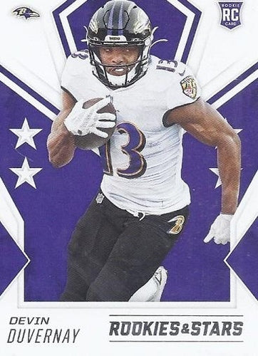 #136 Devin Duvernay - Baltimore Ravens - 2020 Panini Rookies & Stars Football