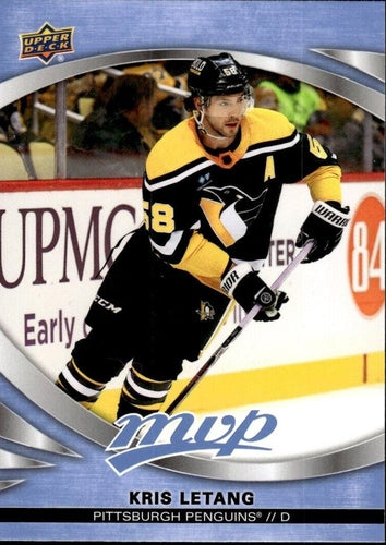 #137 Kris Letang - Pittsburgh Penguins - 2023-24 Upper Deck MVP Hockey