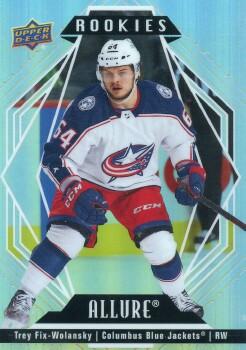 #137 Trey Fix-Wolansky - Columbus Blue Jackets - 2022-23 Upper Deck Allure Hockey