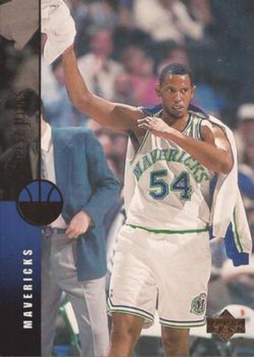 #137 Popeye Jones - Dallas Mavericks - 1994-95 Upper Deck Basketball