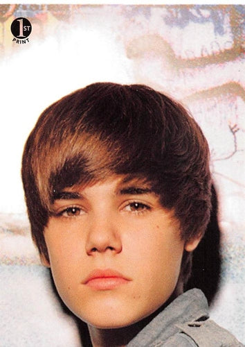 #137 Puzzle Four 2/9 Upper Middle - 2010 Panini Justin Bieber
