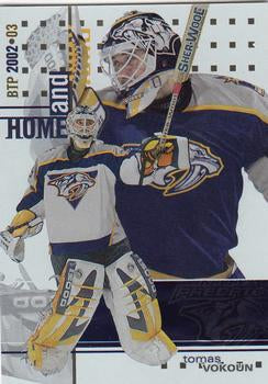#137 Tomas Vokoun - Nashville Predators - 2002-03 Be a Player Between the Pipes Hockey