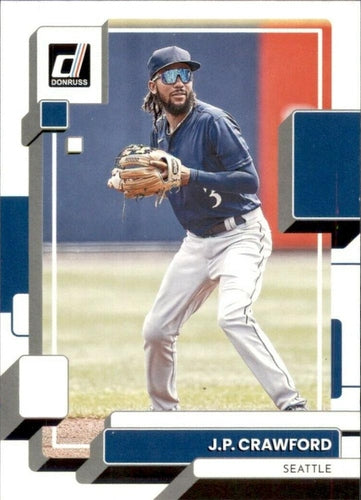 #137 J.P. Crawford - Seattle Mariners - 2022 Donruss Baseball