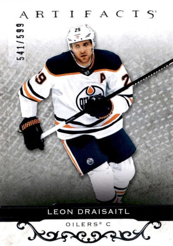 #137 Leon Draisaitl - Edmonton Oilers - 2021-22 Upper Deck Artifacts Hockey