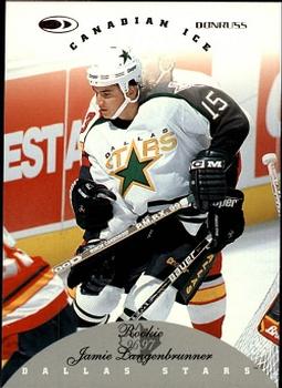 #137 Jamie Langenbrunner - Dallas Stars - 1996-97 Donruss Canadian Ice Hockey