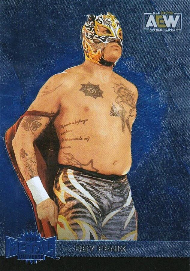 #137 Rey Fenix - 2022 SkyBox Metal Universe AEW Wrestling