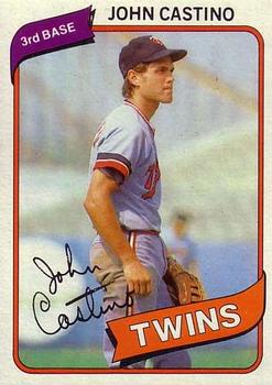 #137 John Castino - Minnesota Twins - 1980 Topps Baseball