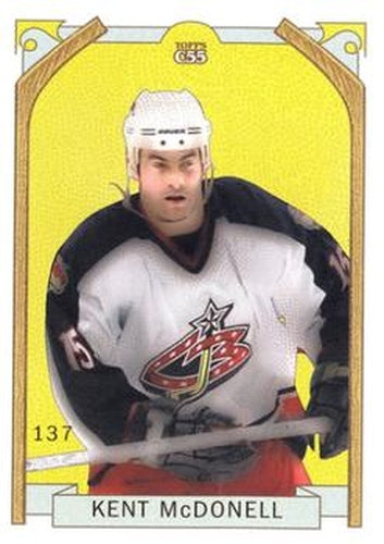 #137 Kent McDonell - Columbus Blue Jackets - 2003-04 Topps C55 Hockey