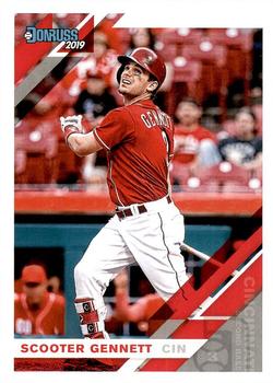 #137 Scooter Gennett - Cincinnati Reds - 2019 Donruss Baseball