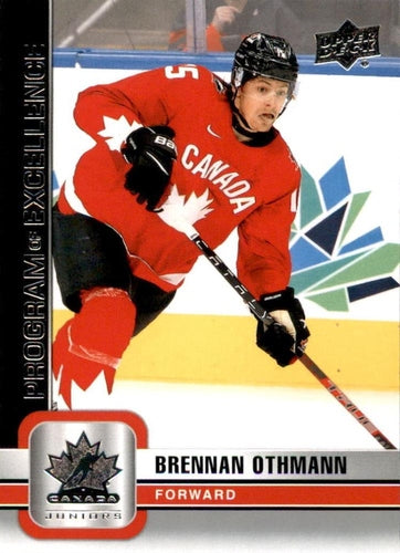 #137 Brennan Othmann - Canada - 2023 Upper Deck Team Canada Juniors Hockey