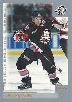 #137 Curtis Brown - Buffalo Sabres - 2000-01 O-Pee-Chee Hockey