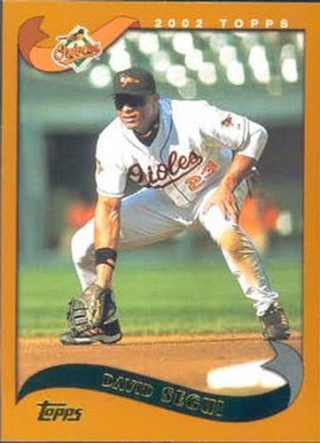 #137 David Segui - Baltimore Orioles - 2002 Topps Baseball