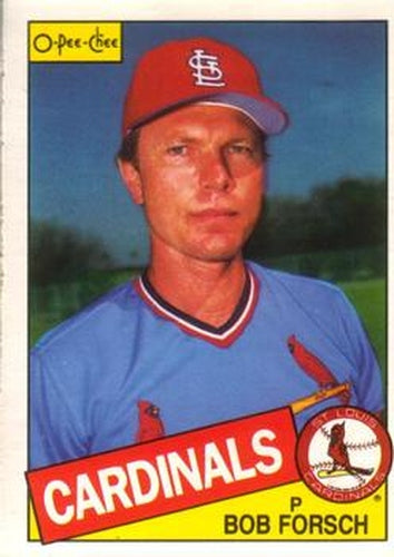 #137 Bob Forsch - St. Louis Cardinals - 1985 O-Pee-Chee Baseball