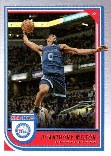 #137 De'Anthony Melton - Philadelphia 76ers - 2022-23 Hoops Basketball