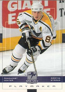 #137 Martin Straka - Pittsburgh Penguins - 1999-00 Upper Deck Wayne Gretzky Hockey