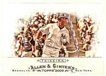 #137 Mark Teixeira - New York Yankees - 2009 Topps Allen & Ginter Baseball