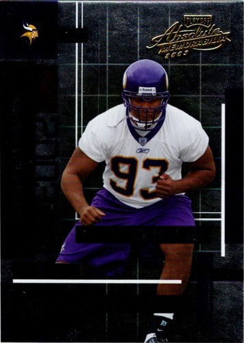 #137 Kevin Williams - Minnesota Vikings - 2003 Playoff Absolute Memorabilia Football