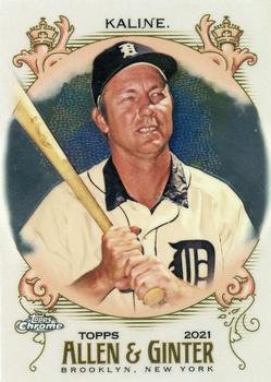 #137 Al Kaline - Detroit Tigers - 2021 Topps Allen & Ginter Chrome Baseball