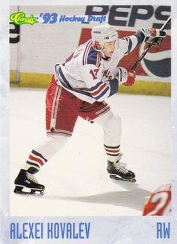 #137 Alexei Kovalev - Binghamton Rangers - 1993 Classic '93 Hockey Draft Hockey