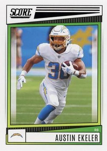 #137 Austin Ekeler - Los Angeles Chargers - 2022 Score Football