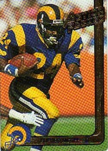 #137 Buford McGee - Los Angeles Rams - 1991 Action Packed Football