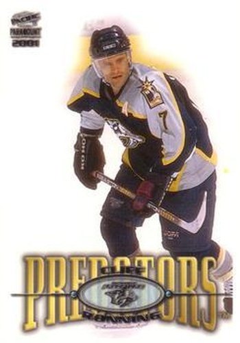 #137 Cliff Ronning - Nashville Predators - 2000-01 Pacific Paramount Hockey