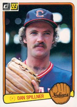 #137 Dan Spillner - Cleveland Indians - 1983 Donruss Baseball
