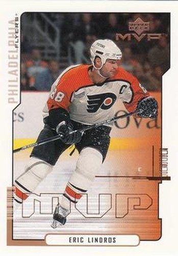 #137 Eric Lindros - Philadelphia Flyers - 2000-01 Upper Deck MVP Hockey