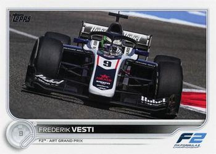 #137 Frederik Vesti - Art Grand Prix - 2022 Topps Formula 1 Racing