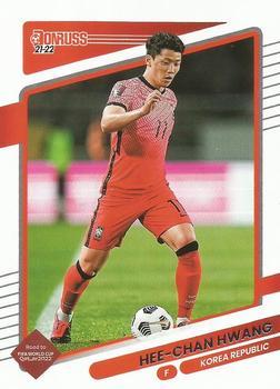 #137 Hee-chan Hwang - Korea Republic - 2021-22 Donruss Road to FIFA World Cup Qatar 2022 Soccer
