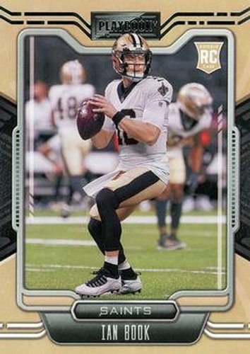 #137 Ian Book - New Orleans Saints - 2021 Panini Playbook Football