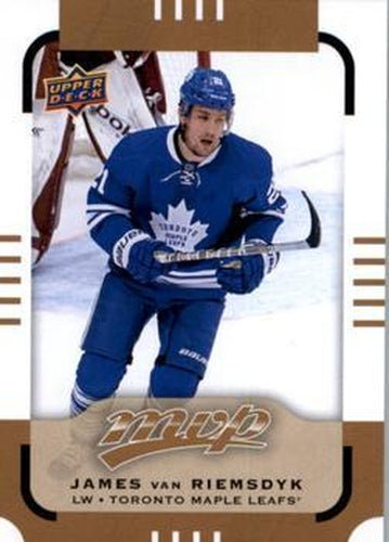 #137 James van Riemsdyk - Toronto Maple Leafs - 2015-16 Upper Deck MVP Hockey