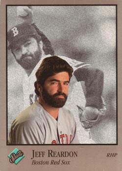 #137 Jeff Reardon - Boston Red Sox - 1992 Studio Baseball
