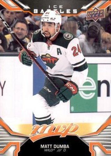 #137 Matt Dumba - Minnesota Wild - 2022-23 Upper Deck MVP - Ice Battles Hockey