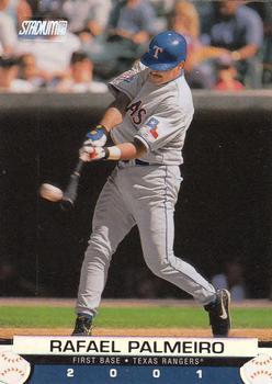 #137 Rafael Palmeiro - Texas Rangers - 2001 Stadium Club Baseball