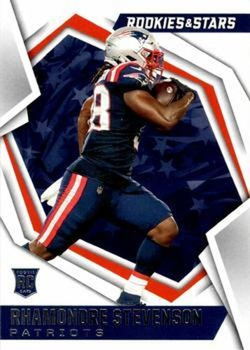 #137 Rhamondre Stevenson - New England Patriots - 2021 Panini Rookies & Stars Football
