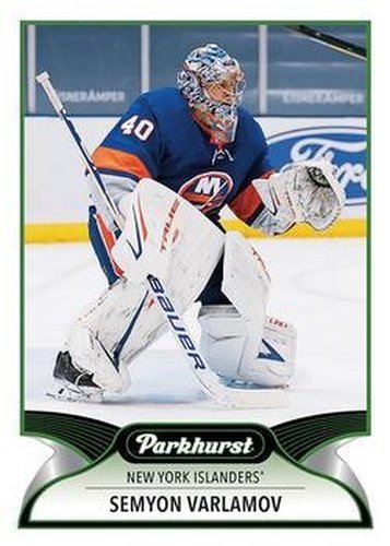 #137 Semyon Varlamov - New York Islanders - 2021-22 Parkhurst Hockey