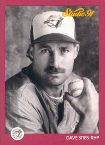 #137 Dave Stieb - Toronto Blue Jays - 1991 Studio Baseball