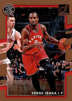 #137 Serge Ibaka - Toronto Raptors - 2017-18 Donruss Basketball