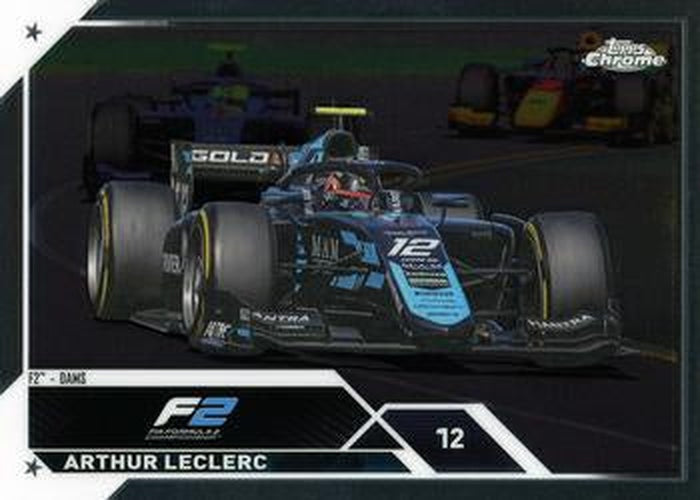 #137 Arthur Leclerc - Dams F2 - 2023 Topps Chrome Formula 1 Racing