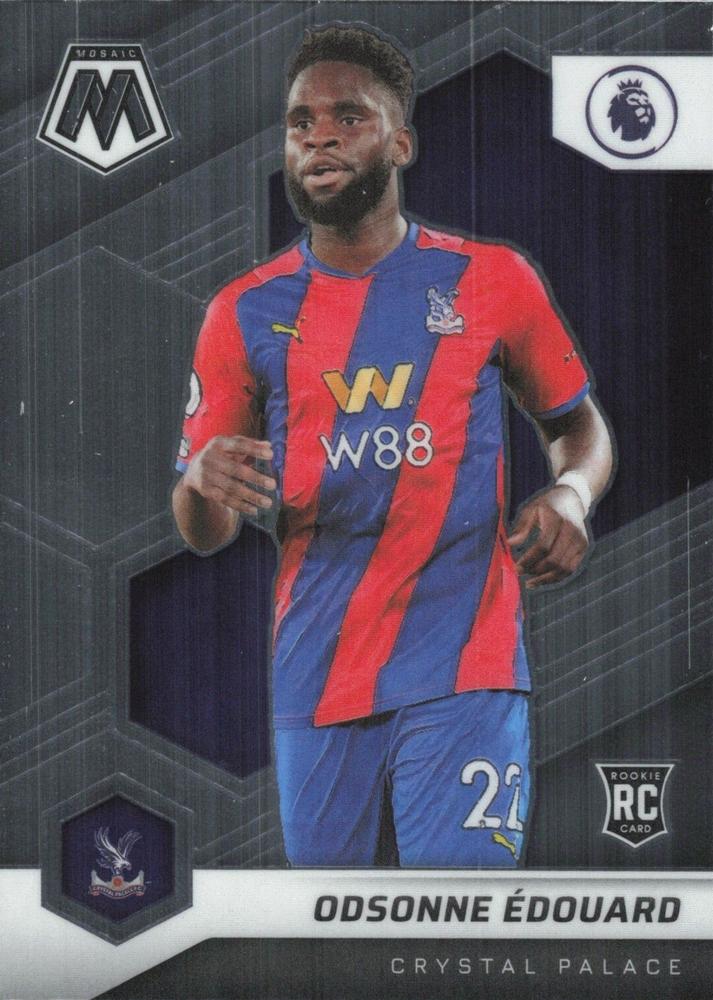 #137 Odsonne Edouard - Crystal Palace - 2021-22 Panini Mosaic Premier League Soccer