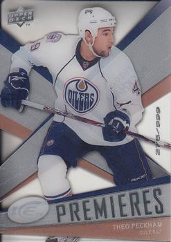 #137 Theo Peckham - Edmonton Oilers - 2008-09 Upper Deck Ice Hockey