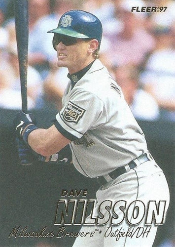 #137 Dave Nilsson - Milwaukee Brewers - 1997 Fleer Baseball