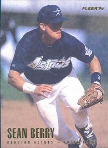 #U137 Sean Berry - Houston Astros - 1996 Fleer Update Baseball