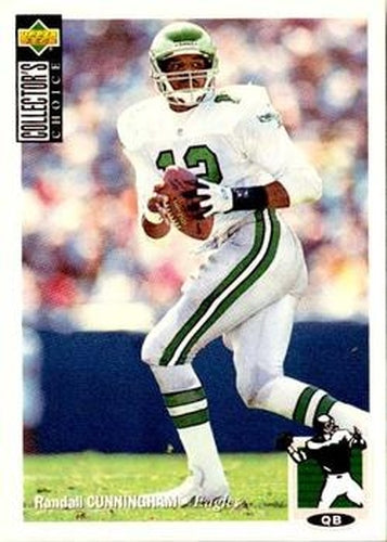 #137 Randall Cunningham - Philadelphia Eagles - 1994 Collector's Choice Football