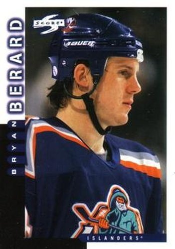 #137 Bryan Berard - New York Islanders - 1997-98 Score Hockey