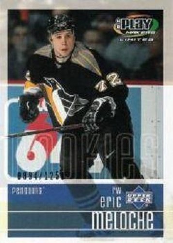 #137 Eric Meloche - Pittsburgh Penguins - 2001-02 Upper Deck Playmakers Hockey