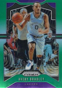 #137 Avery Bradley - Los Angeles Lakers - 2019-20 Panini Prizm - Prizms Green Basketball