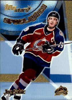 #137 Joe Sakic - Colorado Avalanche - 2000-01 Topps Stars Hockey